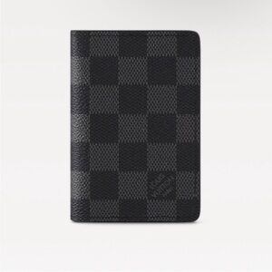 Louis Vuitton Black Checkered Card Case